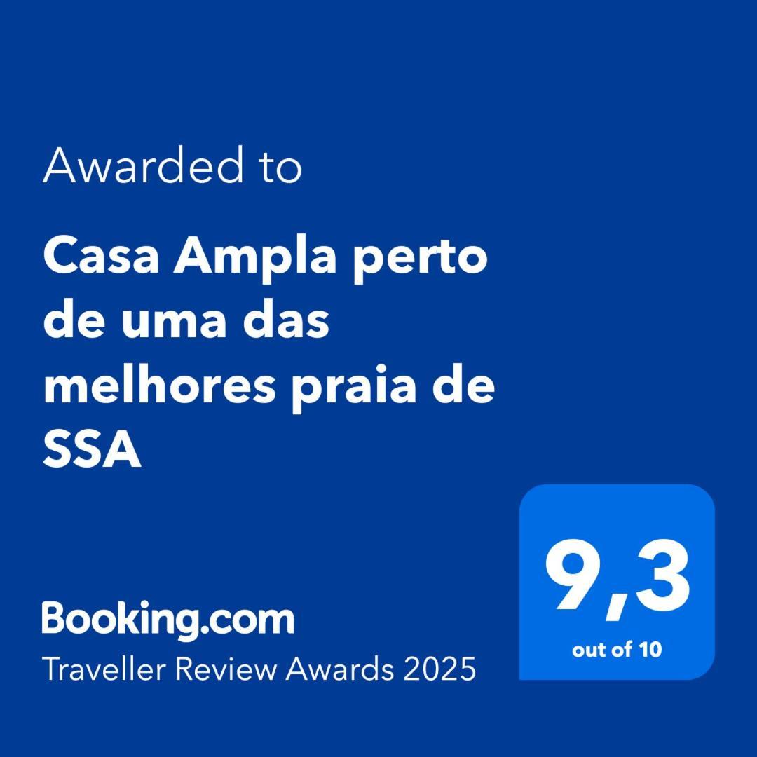 Casa Ampla Perto De Uma Das Melhores Praia De Ssa Сальвадор Экстерьер фото